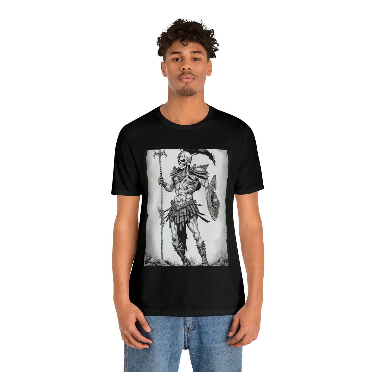 Gladiator skeleton shirt